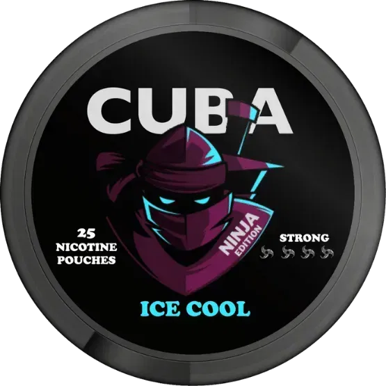 Cuba Ninja Ice Cool Slim Strong nikotinpárnák