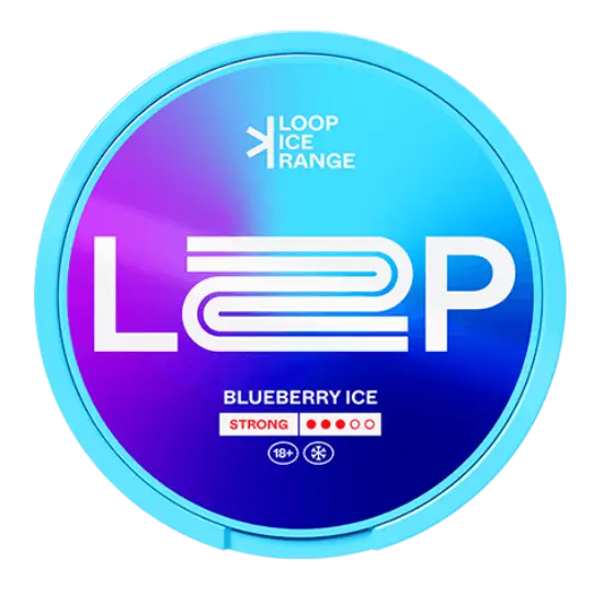 Loop Blueberry Ice Strong nicotine pouches