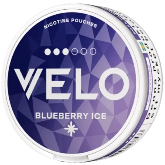 VELO Blueberry Ice Slim bolsas de nicotina
