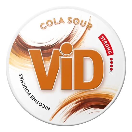 VID Cola Sour Strong nicotine pouches