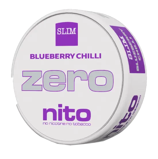 Zeronito Blueberry Chilli Slim nicotine pouches